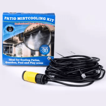 Greenhouse Lawn Garden Patio Waterring Irrigation Kits Mist Cooling (10Mtr)_0