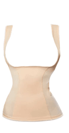 Abdomen U-Shaped Tank Top Seamless Even Sprained Corset - XL/XXL / Nude_0