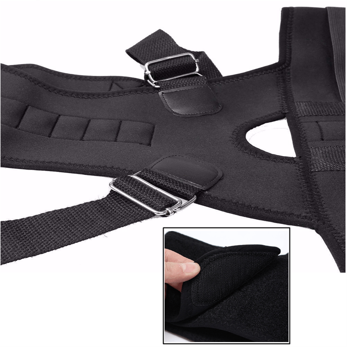 Posture Support Brace - Xtra Large / Black_1