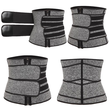 Waist Trainer Slimming Wrap Workout Belt - XL_3