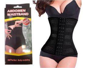 Abdomen Waistband Shaper - Small / Black_2