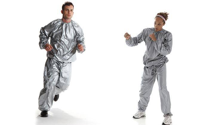 Sauna Suit PVC Exercise Clothes_1