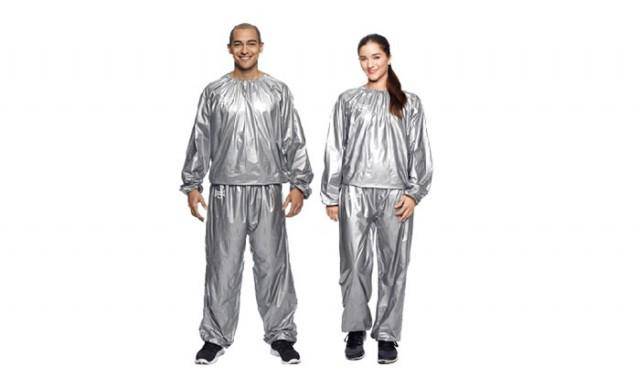 Sauna Suit PVC Exercise Clothes_4