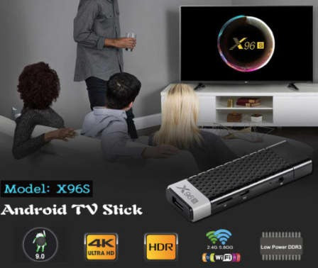 X96S- Smart TV Stick 2GB Ram &amp; 16GB Amlogic S905Y2 TVBox Dual Wifi BT 4.0 PLUG AND PLAY_0