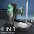 15W Fast Charge 4 In 1 QI Wireless Charger Dock Station - White_0