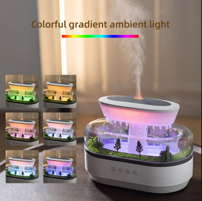 Smart Cool Mist Raindrop Air Humidifier for Garden Landscape_1